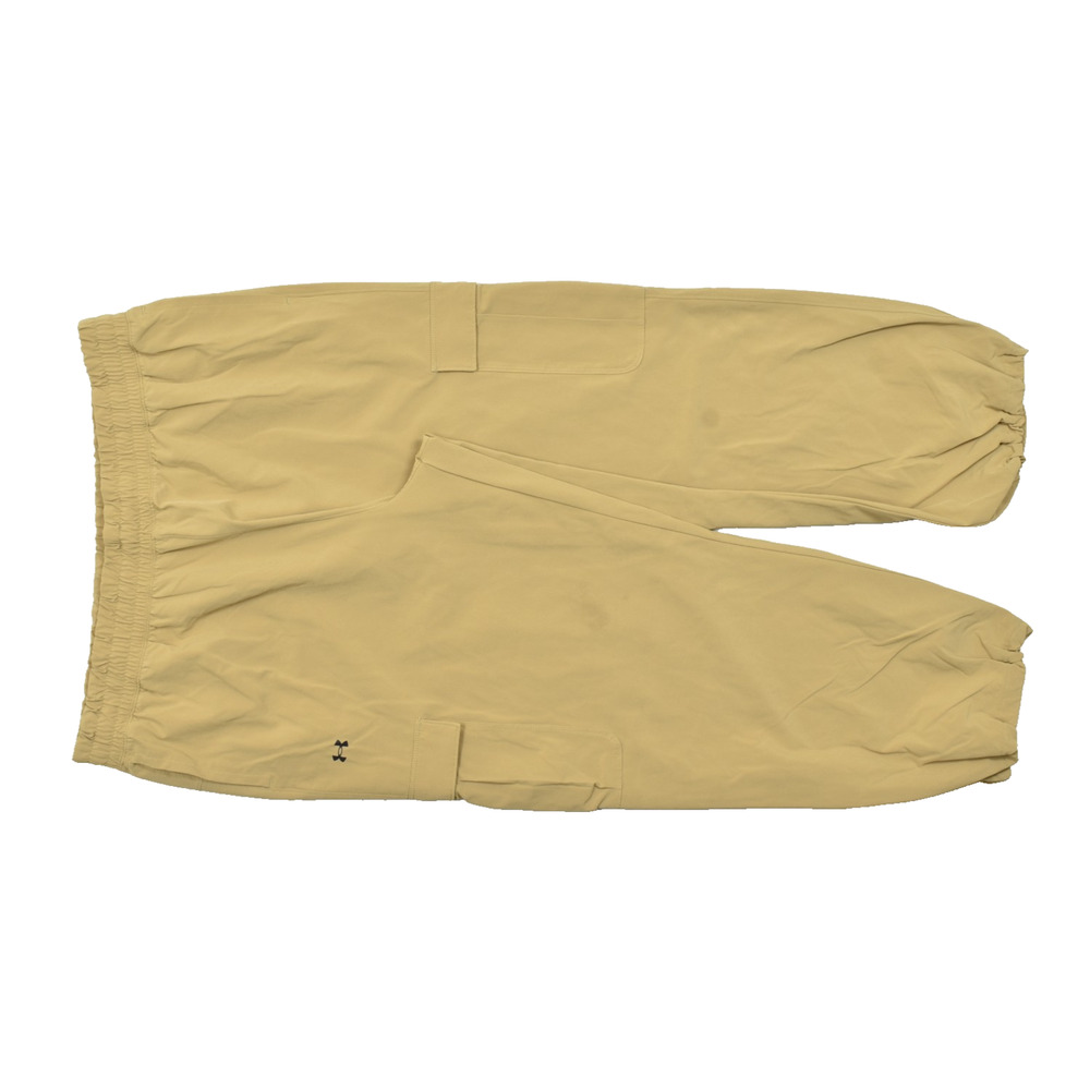 Under Armour Men's 2XL Cargo Jogger Pants Tan Khaki Hiking Athletic Stretch